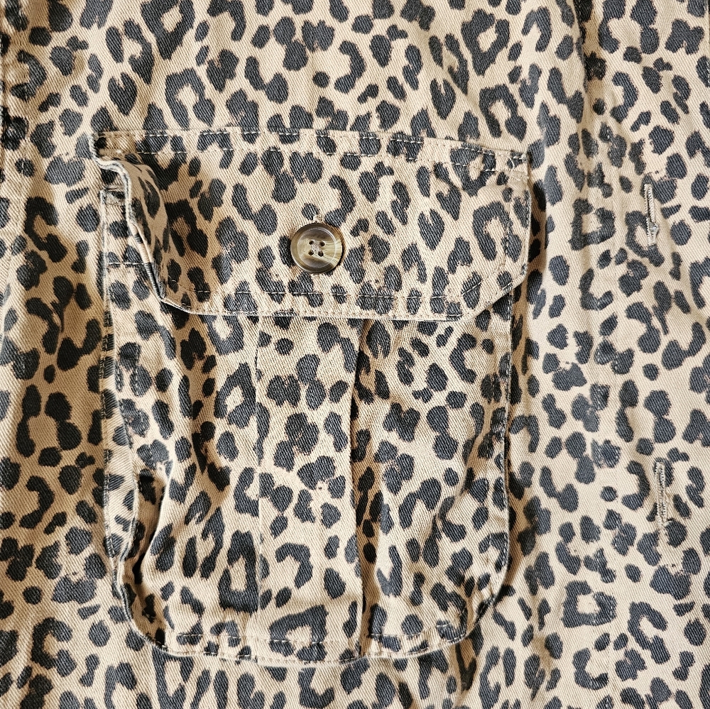 American Eagle Cropped Shacket - image 4